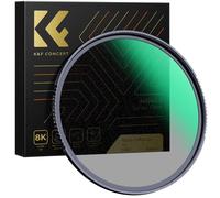 K&F Concept filtre Black Mist 1/2 Nano X 72mm - étanche, résistant aux rayures, revêtement vert