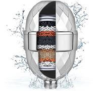 Filtre Anti Calcaire Douche, Yamctopy Filtre à Douche à 15 étage avec Vitamine C et Haute Pression, Adoucisseur d'Eau élimine le Chlore et les Métaux lourds, Revitalisant la Peau Cheveux Ongles