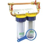 Filtre anti-calcaire et anti-corrosion - avec bypass - FD34CBP POLAR