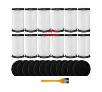Filtre Anti-colmatage Compatible Avec MOOSOO,D600,D601,Iwoly,V600,Conga,Thunderbrush 520,550,560(12pcs)