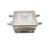 Filtre anti-interférences pour onduleur monophasé 220V 50A HT170-50-M6-E2 | Filtre onduleur monophasé HT170-50-M6-E2, CE, Atténuation 50, 50/60Hz, -25-85℃, Taille 96*105*42mm