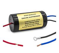 Filtre anti-interférences pour voiture - suppression des bourdonnements, sifflements et bruits parasites, compatible autoradio 12A