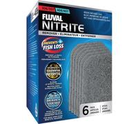 Filtre anti-nitrate - Fluval - 307/407 - 6 pcs - Bleu - Pour poisson d'eau froide