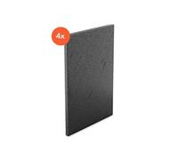 Klarstein Poubelle de cuisine 50 L – Tri sélectif, filtre à charbon – 4 pièces compatibles avec Yuma