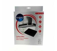 Accessoire hotte Wpro Filtre charbon Blanc G