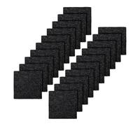 Filtre anti-odeurs pour poubelle - Tampons désodorisants au carbone, ensemble de désodorisants absorbant les odeurs, purificateur d'air durable avec design simple à installer | Solution de déchets