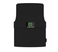 Filtre anti-odeurs Sanifiltre manchon intégré, au charbon actif, pour fosse septique, toutes eaux, Ø 100 mm - Noir