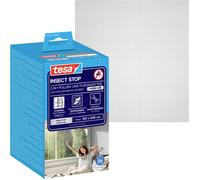 tesa Écran anti-pollen transparent, découpable – 120 x 240 cm, gris anthracite