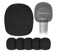 Filtre anti-pop en Mousse pour Microphone à Boule - Lot de 6 Couvercles en Mousse pour Pare-brise pour Micros Portables pour Réduire les Bruits de Vent Plosifs par YOUSHARES