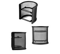 Filtre Anti-pop en U pour Microphone, Double Couche, Noir | Grille Métallique, Plastique Robuste, Installation Facile, pour Enregistrement Studio, Streaming Direct, Chant