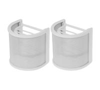 Filtre Anti-pop en U pour Microphone, Lot de 2 Pièces Blanc Métal