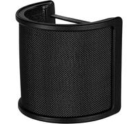 Filtre Anti Pop Micro, Filtre Antipop pour bird UM1 Microphone Écran anti-vent avec Couche de Mousse pour Studio d'Enregistrement Micros, Noir