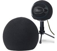 Filtre Anti Pop Mousse et Anti-vent pour Blue Snowball iCE Microphone, Anti Vent Bonnette comme Pare-Brise Efficace Enlever les Bruits