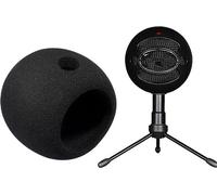 Filtre anti-pop pour microphone INF Blue Snowball iCE, noir (un lot)
