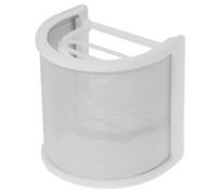 Filtre Anti-pop pour Microphone U en Métal, des Plosives | Bonnette Blanche pour Micros Filaires, Limite les Projections de Salive, Usage Karaoké et Prise de Parole