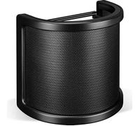 Filtre Anti-Pop Triple Maille métallique Mousse et Couche d'étamine pour Microphone Portable Accessoires de Microphone