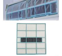 Filtre anti-poussière AC pour climatisation 1P 1,5 HP - Fixation murale - Type divisé - Nettoyage de l'air conditionné - Filet de rechange (29,8 x 31,8)