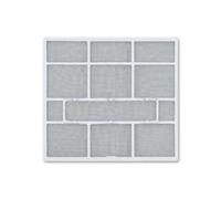 Filtre Anti-poussière Climatiseur Mural Mini-split Écran Remplacement Panneau Ventilation Insert Réutilisable Matériau Plastique Robuste Adapté à Maison Nettoyage Régulier Unité Murale, 30.7X28.5cm