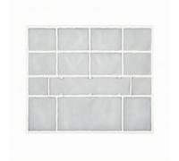 Filtre Anti-poussière Climatiseur Mural Mini-split Écran Remplacement Panneau Ventilation Insert Réutilisable Matériau Plastique Robuste Adapté à Maison Nettoyage Régulier Unité Murale, 33.2X28.3cm