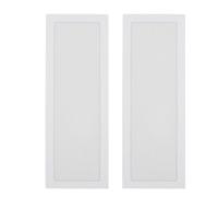 Filtre anti - poussière PC 120x360mm, grillage fin en PVC avec cadre magnétique 2 pcs - Protection optimale contre la poussière, installation facile sans vis, pour ventilateur et (Blanche)