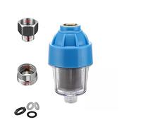 Filtre antisable rouille cailloux charge lave-linge lave-vaisselle eau pompe adaptateurs 3/4" 1/2 robinet puits sédiments impuretés pompes cartouches remplaçables 40 microns universel préfiltre
