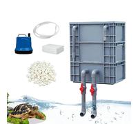 Filtre Aquarium Cycle d'eau 3 niveaux robuste silencieux
