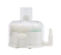 Filtre Aquarium Mousse - Nettoyage Immersion Silencieux | Circulation Oxygène Naturelle | Système Filtration Biologique Compacte Efficace, Pierre Diffusion Amovible, Accessoire Bassin Décoration