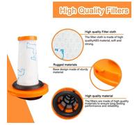 Filtre aspirateur - XVX - Compatible Rowenta X-Force Flex 9.60 - Compatible X-Nano Essential - Modèle ZR009010