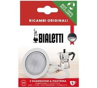 Filtre avec un lot de 3 joints - BIALETTI - Pour cafetière Italienne 9 tasses