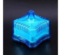 Filtre Biologique D'Aquarium pour Petit Aquarium - Taille Compacte avec Aspirant, Bleu - Aucun Courant Supplémentaire Ne Nécessite Idéal pour Les Débutants et Les Débutants