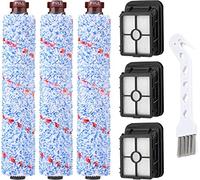 Filtre brosse de rechange pour Bissell CrossWave Pet Pro 2306A 3888A 1785 Serie, 3 brosses multi-surfaces 1868 + 3 filtres 1866 pour aspirateur Bissell Crosswave, comparé à la pièce