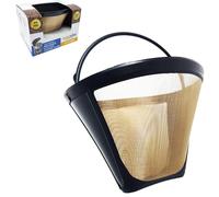 Filtre ? caf? conique r?utilisable n? 4 de la marque GoldTone compatible avec les cafeti?res et les machines ? caf? Ninja. Sans BPA