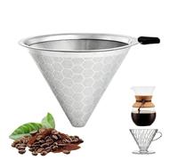 Filtre Café Réutilisable En Métal Dripper Méthode Pour Over Espresso En