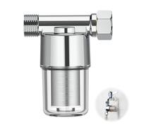Filtre Calcaire Douche,Matériau Cuivre pur,Filtre en Acier Inoxydable,Filtre Eau Douche Anti Calcaire,Filtre de Tuyau D'arrosage pour Entrée,pour Salle de Bain ou Cuisine
