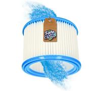 Filtre Cartouche compatible avec Nilfisk Aspirateur AERO 26-2L PC, AERO 31-21 PC INOX alternative à l'original 107402338 de Microsafe