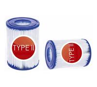 Filtre cartouche type II pour piscine hors sol ( lot de 2 )