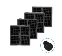 Filtre céramique compatible avec Elica NikolaTesla KIT0120952 (4 pcs.)