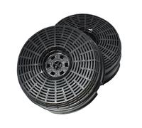 Filtre charbon h:4.8cm , diam: 14,5cm MOD58 CFC0038000 pour Hotte ELICA, SMEG