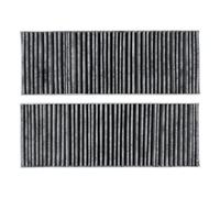 Filtre Charbon Kit Comme Bora Bakfs 340x123mm pour Cuisson Avec Aspirateur 2Stk