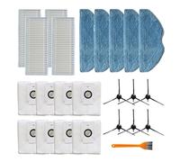 Filtre, Chiffon, Sac À Poussière Et Brosse Latérale For Aspirateur EZVIZ, RE4 Plus / RE5 Plus - Accessoires Ménagers(24PCS)