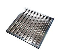 AllSpares Filtre choc 500×500×25 mm pour hotte pro – Type B