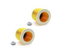 Filtre, Compatible Avec Karcher, Cartouche WD2250, WD3.200, MV2, MV3, WD3, Pièces De Filtre, Filtres À Air Et À Poussière, Aspirateurs(2pcs)
