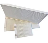 Filtre compatible avec Vaillant recoVAIR VAR 275 350 | Cadre en polyester stable avec profil en plastique | 2 filtres G4 pour évacuation et circulation d'air + 1 filtre G4 pour bypass