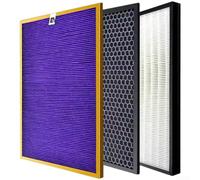 Filtre compatible pour filtre à air AC4074 AC4072 - Triple système de filtration supprime les composés organiques volatiles de fumée de formaldéhyde PM2,5 - Design durable (3)
