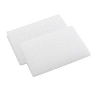 Filtre Coton Aquarium 48x48cm, 2 Pièces, Purification Eau, Filtration 3D Densité - Haute Perméabilité, Réutilisable et Découpable, pour Environnement Poisson Propre