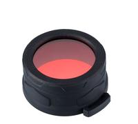 Filtre couleur 50 mm pour lampe de poche Nitecore - rouge