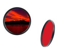 Filtre couleur professionnel 77 mm Rouge Filtre complet de marque dHD Digital f77ro