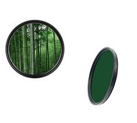 Filtre couleur professionnel vert 82 mm - Filtre complet de marque dHD Digital - 82 mm