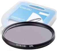 Filtre CPL Filtre polariseur circulaire universel compatible avec Canon, compatible avec Nikon, compatible avec Sony, compatible avec Tamron universel (77 mm)