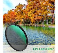 Filtre CPL polarisant circulaire 37 39 40.5 43 46 49 52 55 58 62 67 72 77mm pour objectif d'appareil photo Nikon Canon Sony Fujifim Olympus 82 MM
